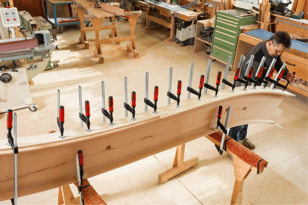 Didelės galios spaustuvas su 2-kompontų plastikine rankena BESSEY TGK-2K Didelės galios spaustuvas su 2-kompontų plastikine rankena BESSEY TGK-2K