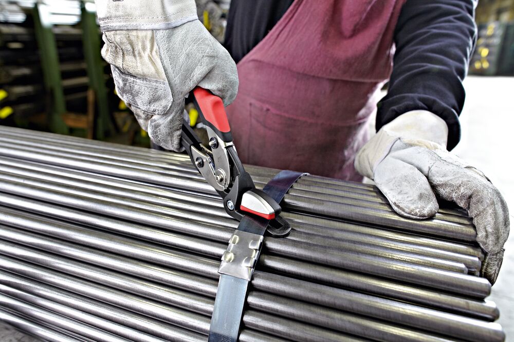 Žirklės juostinio plieno kirpimui su svirtimi Bessey D123S Žirklės juostinio plieno kirpimui su svirtimi Bessey D123S