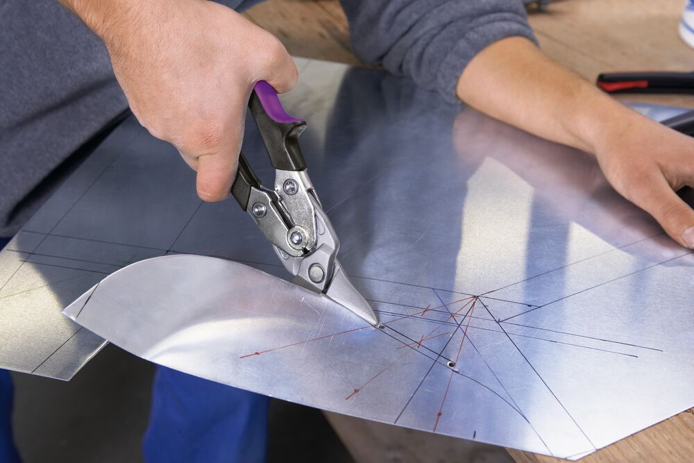 Skardos kirpimo žirklės Bessey HSS D27AH Skardos kirpimo žirklės Bessey HSS D27AH