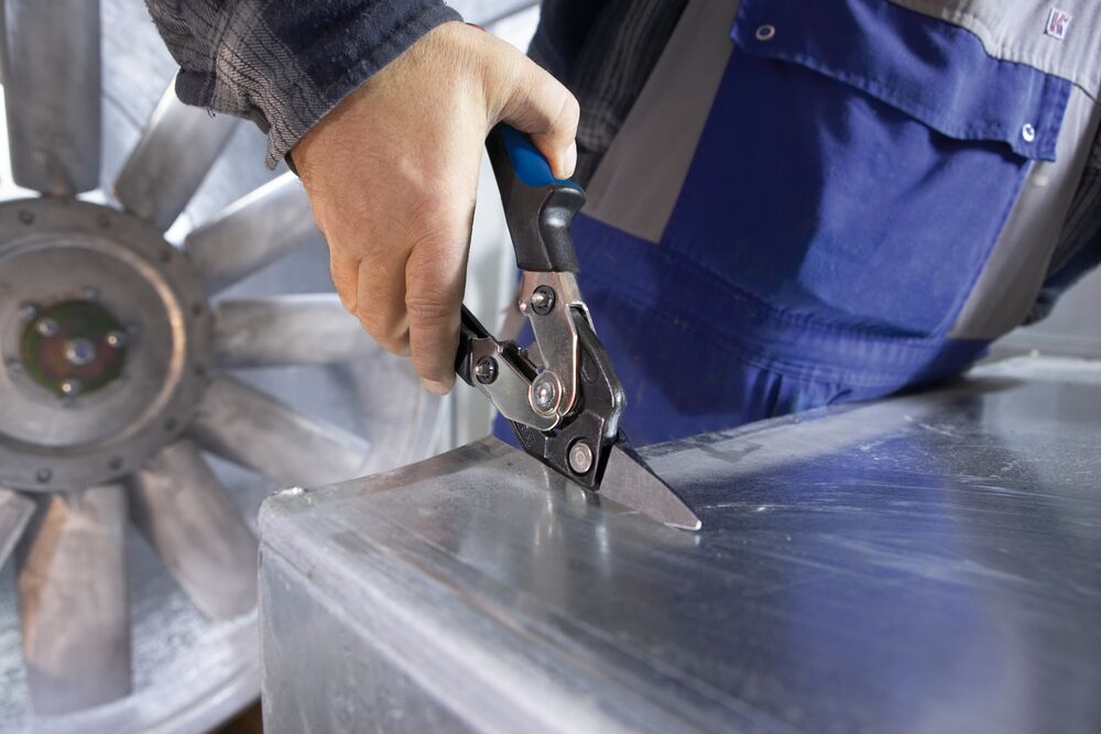 Skardos kirpimo žirklės Bessey D27B – tiesiam kirpimui Skardos kirpimo žirklės Bessey D27B – tiesiam kirpimui