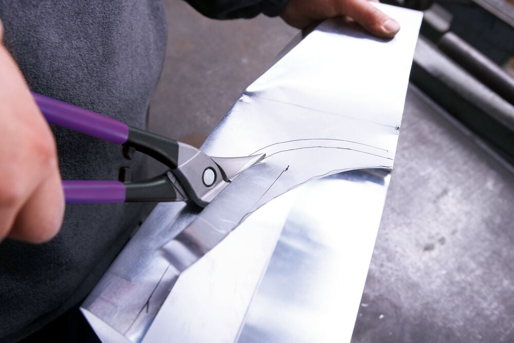 HSS skardos žirklės D416 – formos ir tiesaus pjovimo HSS skardos žirklės D416 – formos ir tiesaus pjovimo