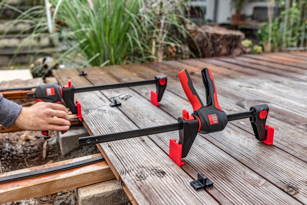 Terasinių lentų montavimo rinkinys BESSEY EZ‑TD Terasinių lentų montavimo rinkinys BESSEY EZ‑TD