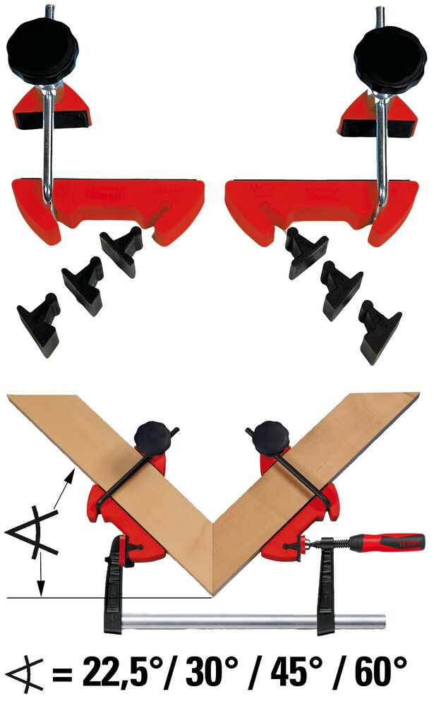 Kampų užspaudimo sistema BESSEY MCX Kampų užspaudimo sistema BESSEY MCX