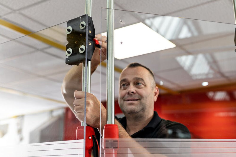 Laikiklis teleskopinėms atramoms Bessey STE-MH-SET