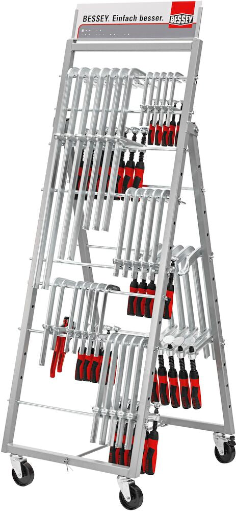 Spaustuvų vežimėlis su ratukais BESSEY ZW1 Spaustuvų vežimėlis su ratukais BESSEY ZW1