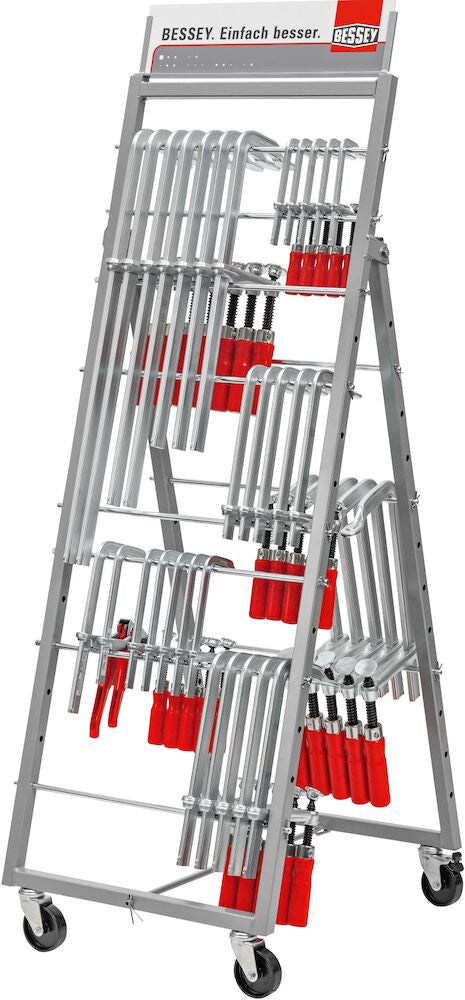 Spaustuvų vežimėlis su ratukais BESSEY ZW1 Spaustuvų vežimėlis su ratukais BESSEY ZW1