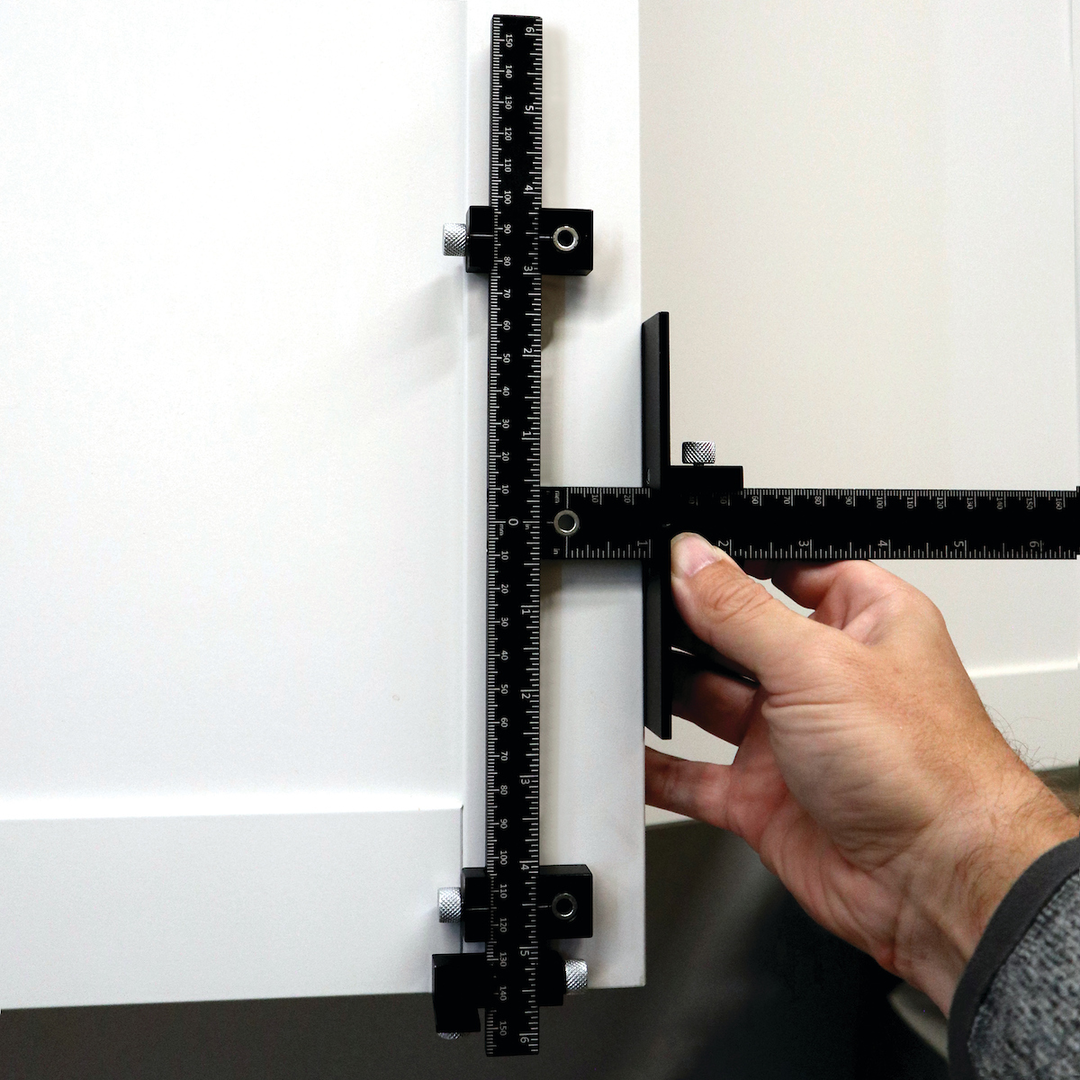 Kreg šablonas baldinių rankenėlių montavimui Cabinet Hardware Jig Pro KHI-XLPULL