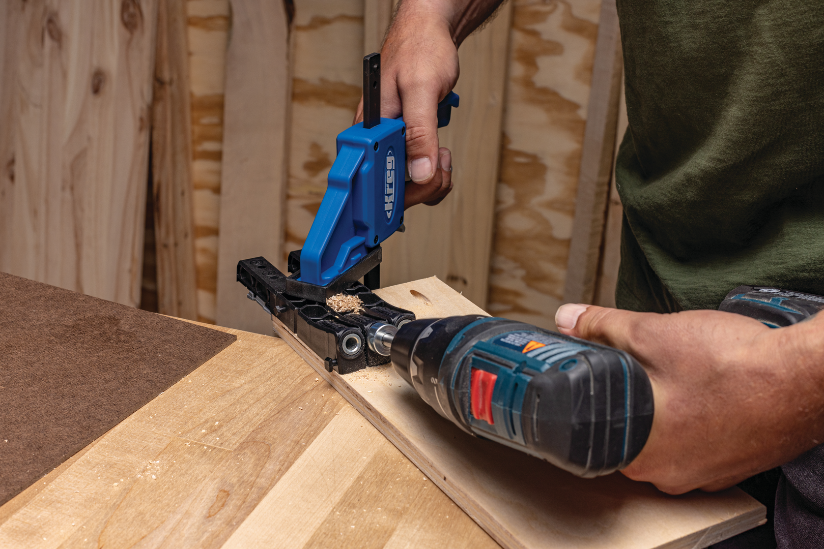 Kreg gręžimo šablonas Pocket-Hole Jig Micro KPHJ230-INT