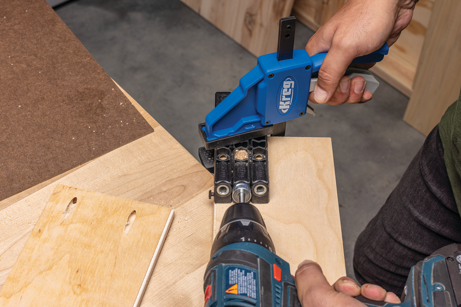 Kreg gręžimo šablonas Pocket-Hole Jig Micro KPHJ230-INT