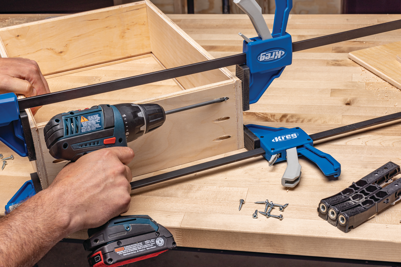 Kreg gręžimo šablonas Pocket-Hole Jig Micro KPHJ230-INT