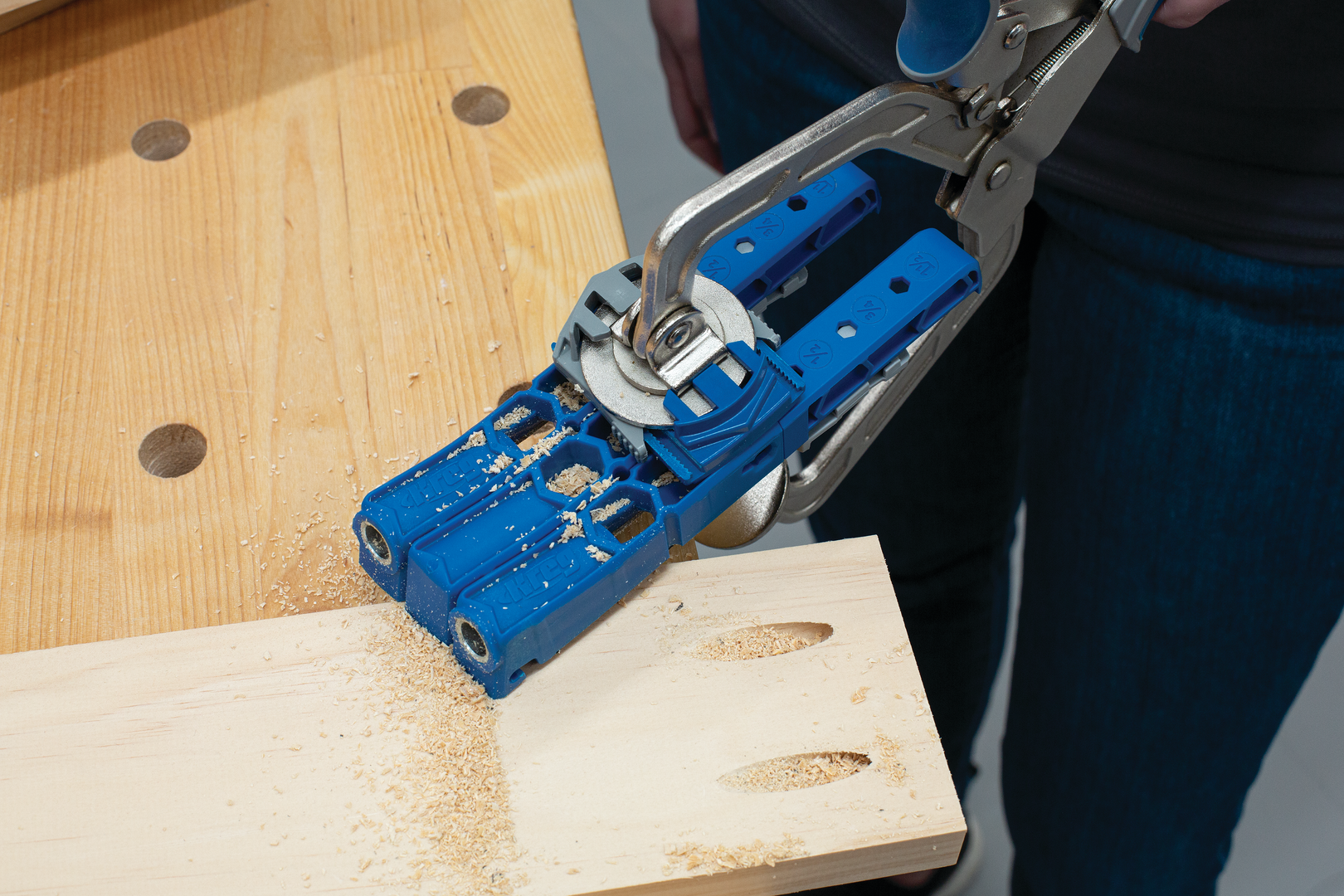 Kreg gręžimo šablonas Pocket-Hole Jig KPHJ320-INT