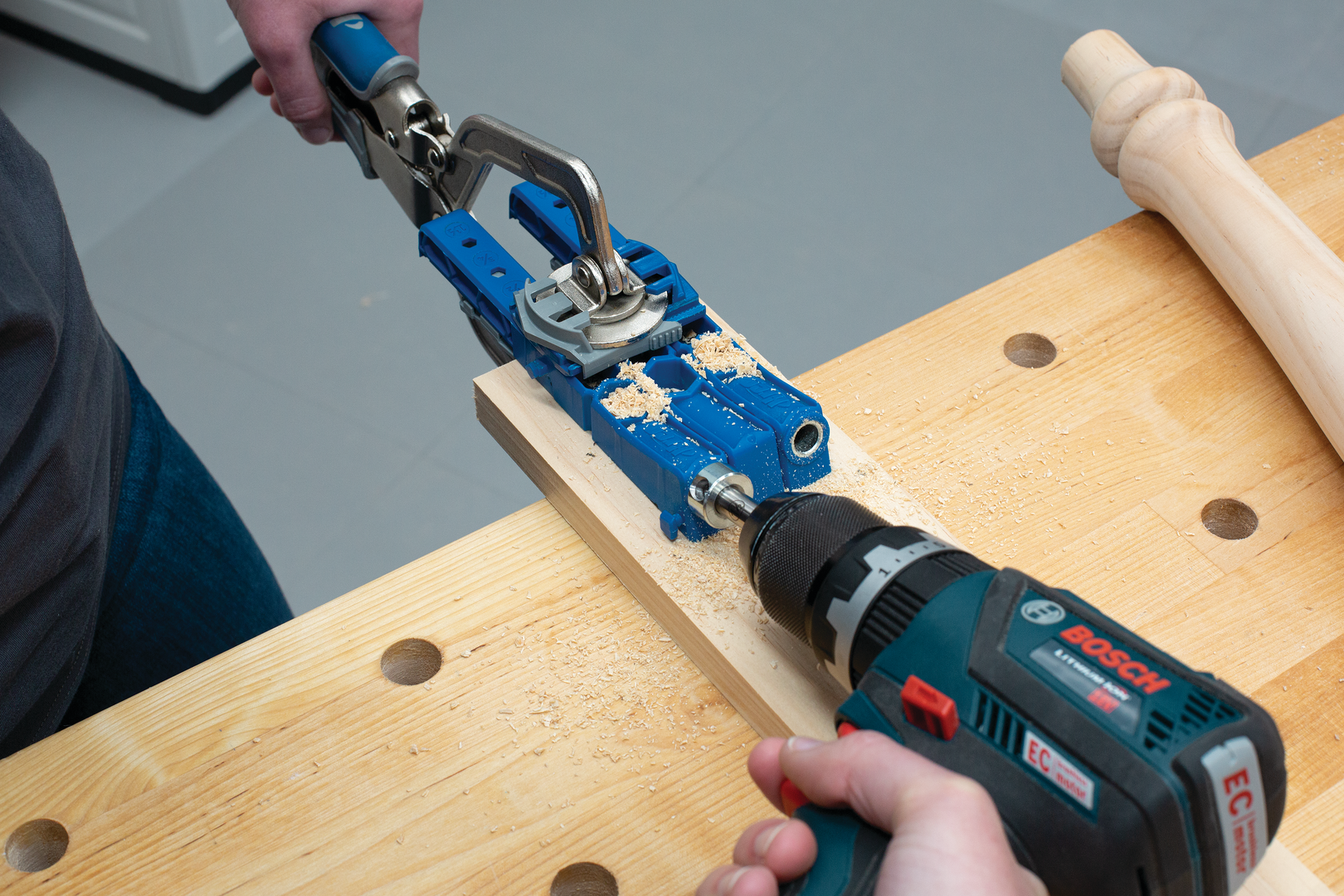 Kreg gręžimo šablonas Pocket-Hole Jig KPHJ320-INT