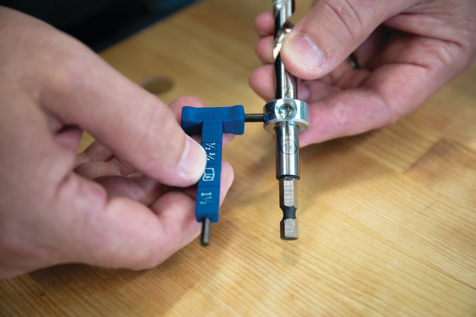 Kreg gręžimo šablonas Pocket-Hole Jig KPHJ320-INT