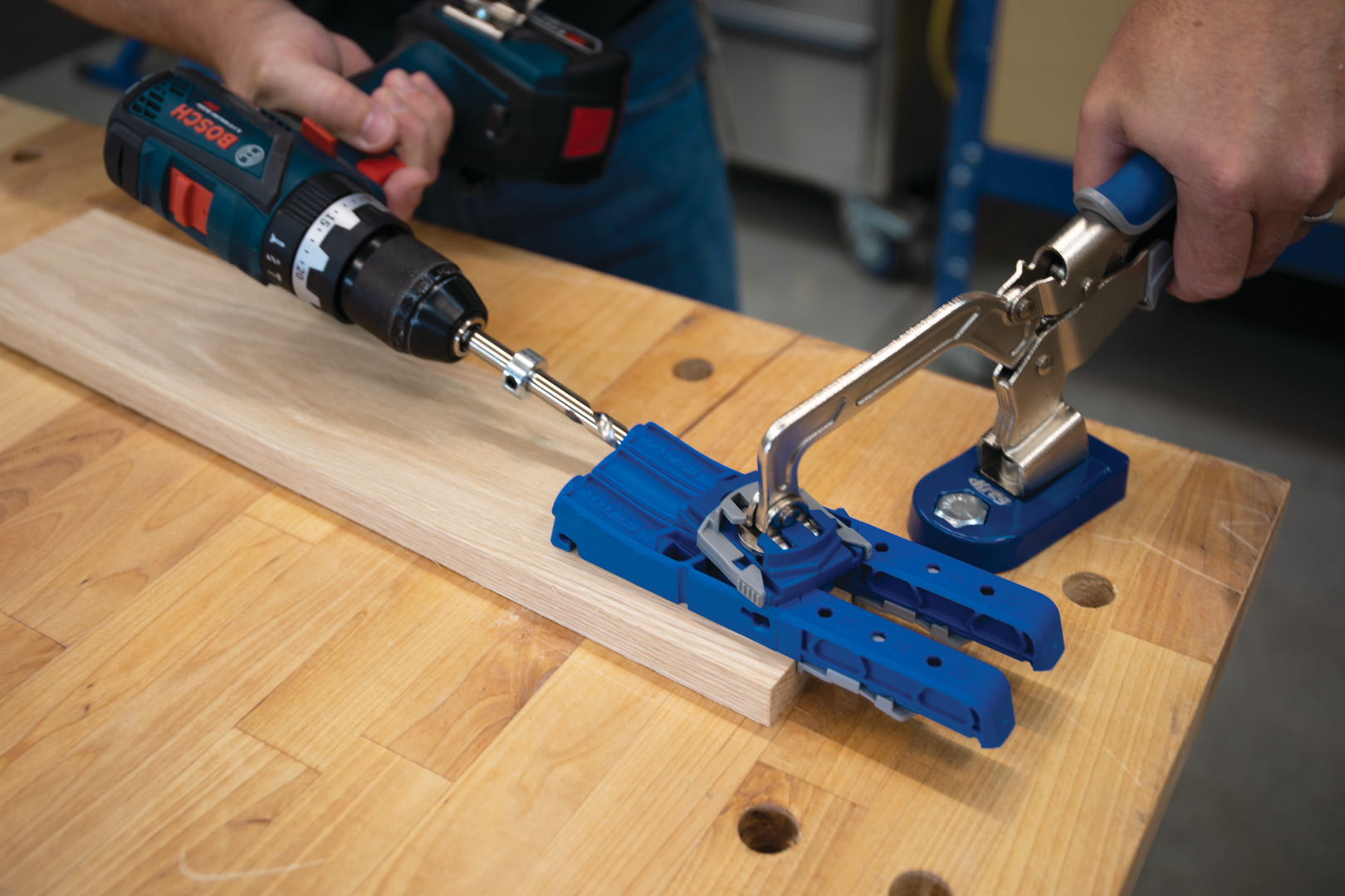 Kreg gręžimo šablonas Pocket-Hole Jig KPHJ320-INT