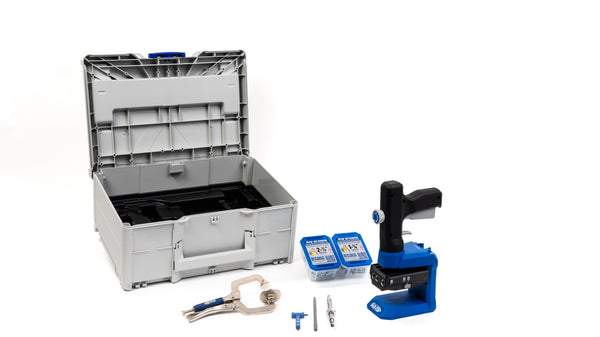 Kreg gręžimo šablonas su priedais+SYSTAINER Pocket-Hole Jig KPHJ520-SYS-PLUS