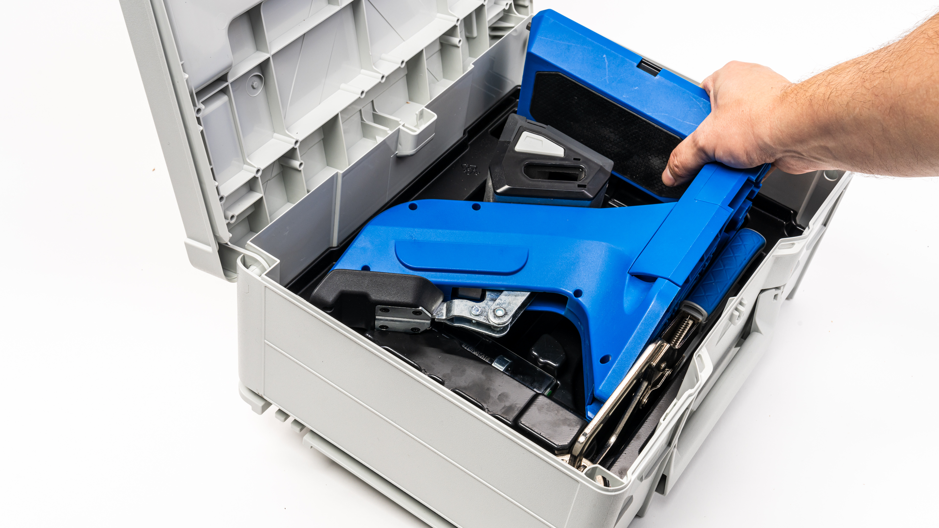 Kreg gręžimo šablonas su priedais+SYSTAINER Pocket-Hole Jig KPHJ720PRO-SYS-PLUS