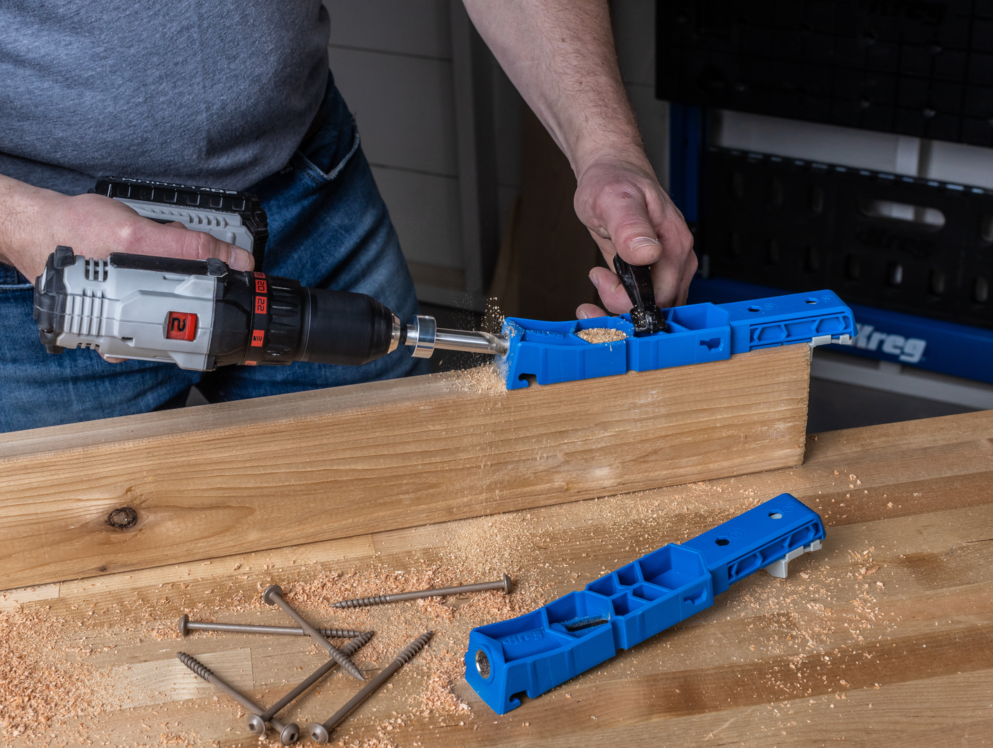Kreg gręžimo šablonas Pocket-Hole Jig XL KPHJ920