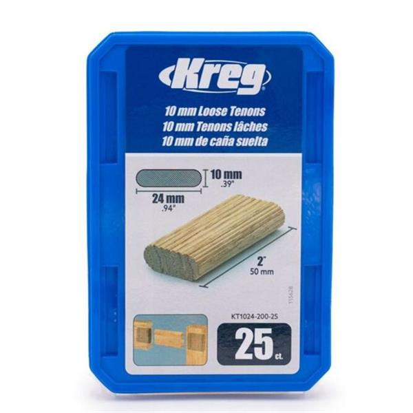 Kreg jungimo kaištis, 10 mm, 25 vnt. KT1024-200-25