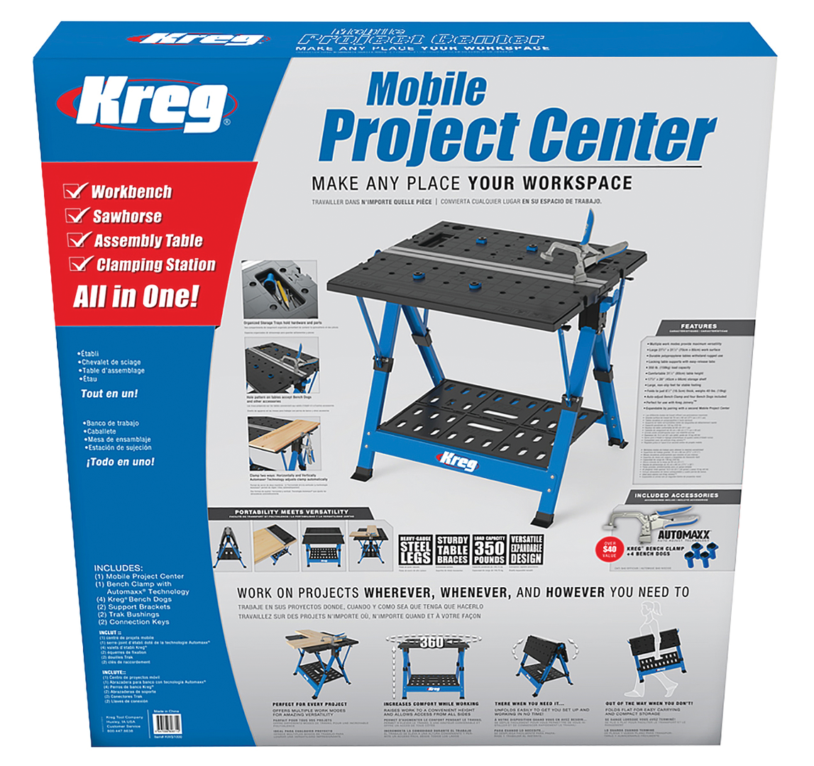 Kreg mobilus daugiafunkcinis darbastalis KWS1000