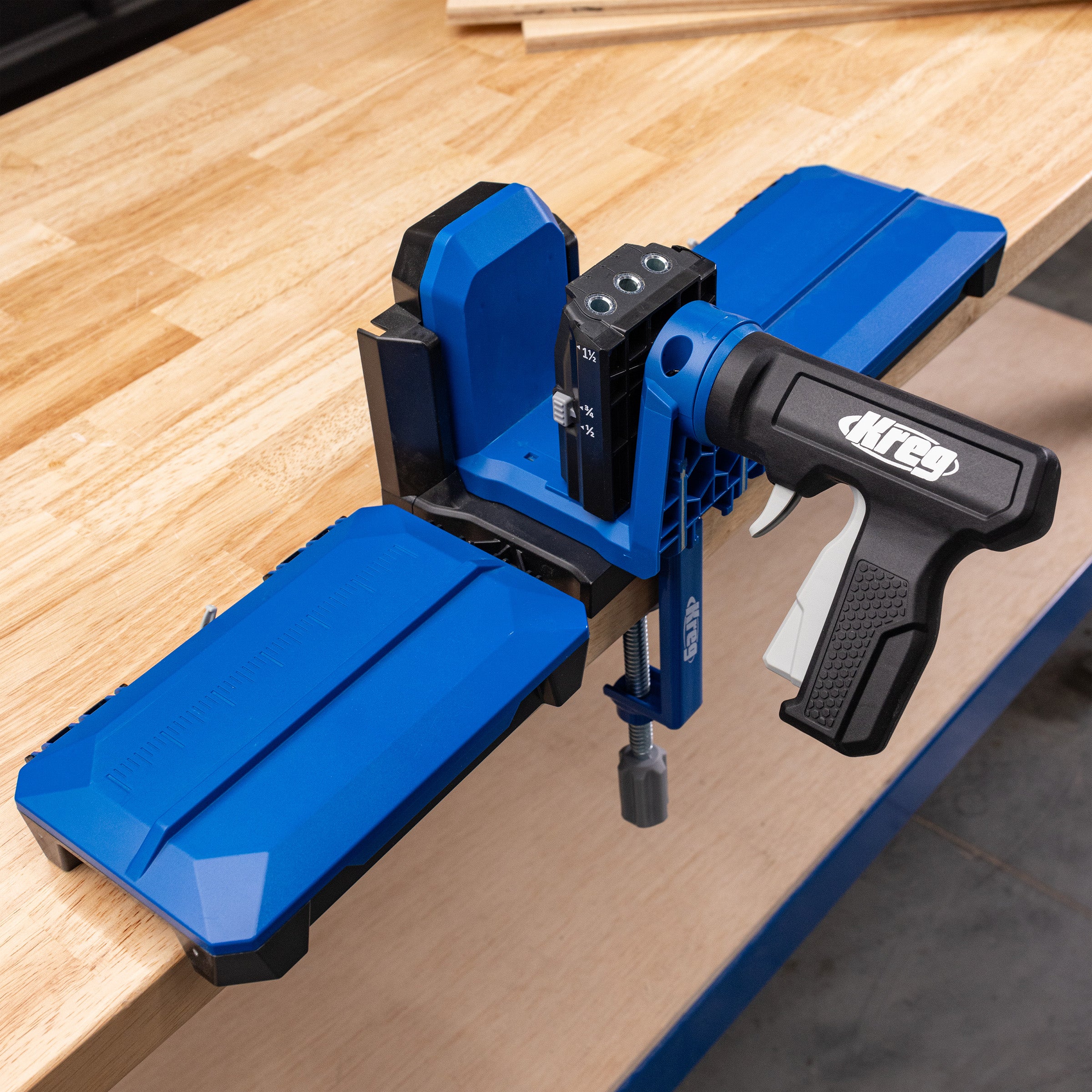 Kreg gręžimo šablonas Pocket-Hole Jig KPHJ520PRO2-INT