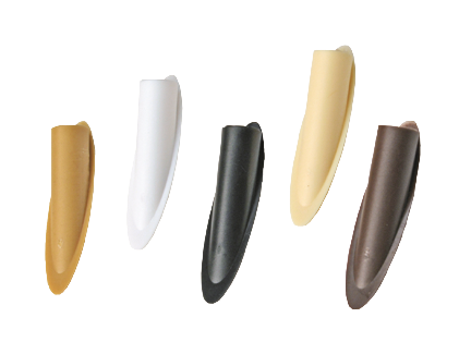 Kreg maskavimo kaiščiai, baltas plastikas, 50 vnt. CAP-WHT-50