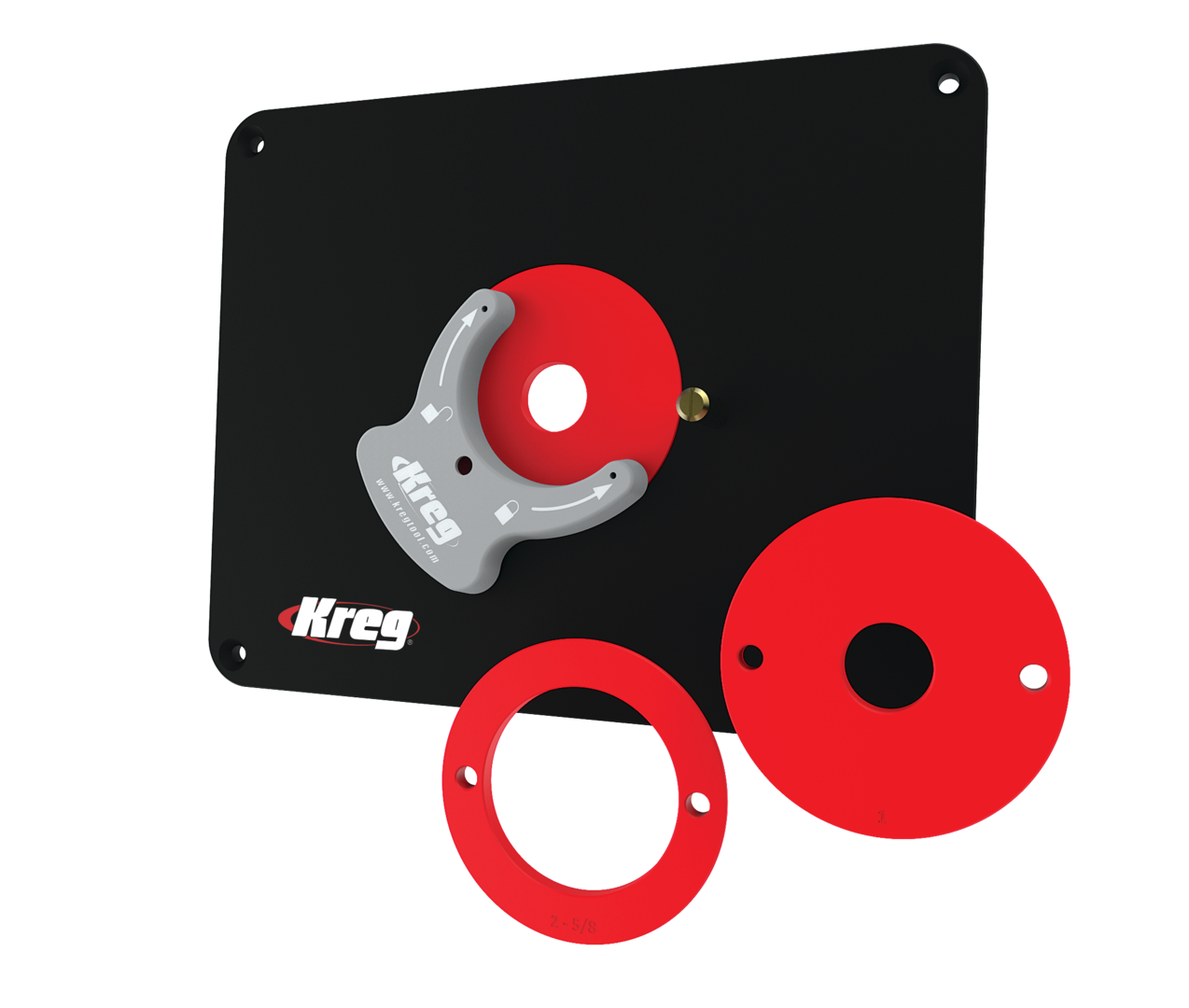 Kreg tiksli frezerio tvirtinimo plokštė (predrilled Triton) PRS4034