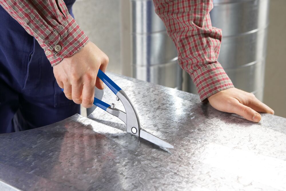 Skardos kirpimo žirklių Bessey rinkinys DSET-SF3