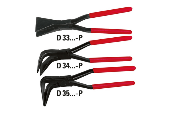 Sujungimo ir užspaudimo replės D33-P/D34-P/D35-P