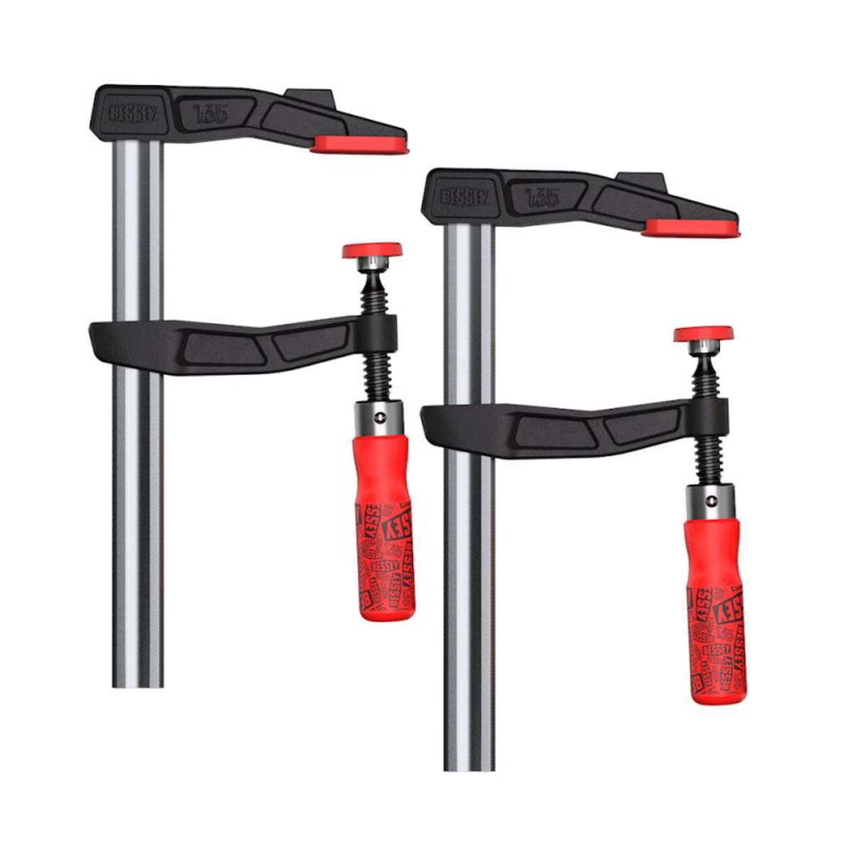 BESSEY riboto leidimo jubiliejinis spaustuvų rinkinys, 2 vnt.