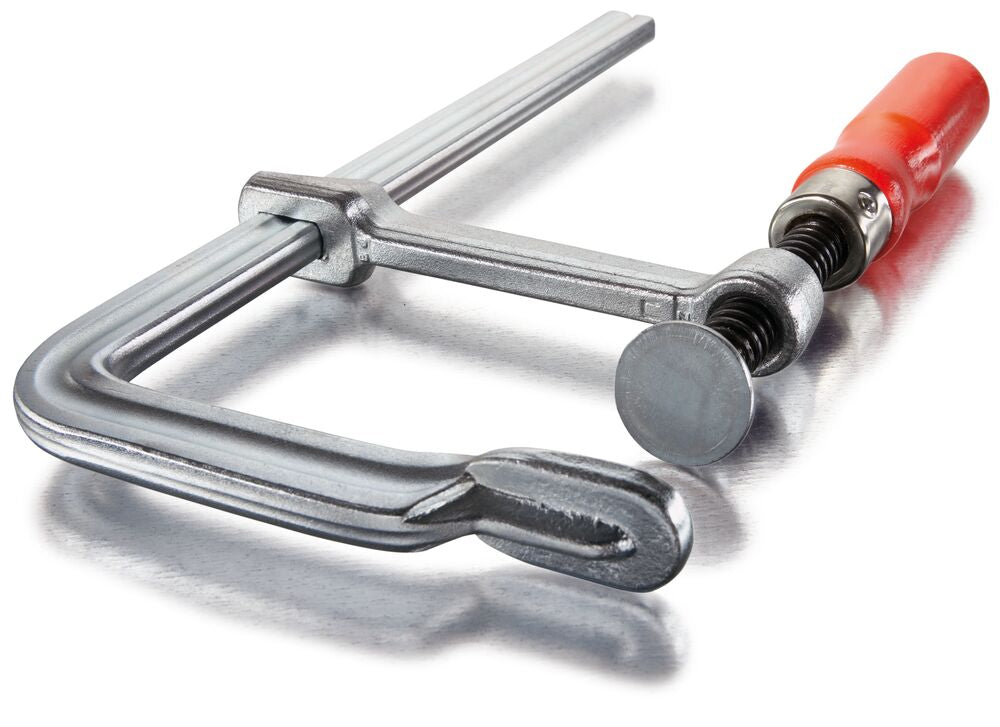 Plieninis sraigtinis ketaus spaustuvas su medine rankena BESSEY classiX GS
