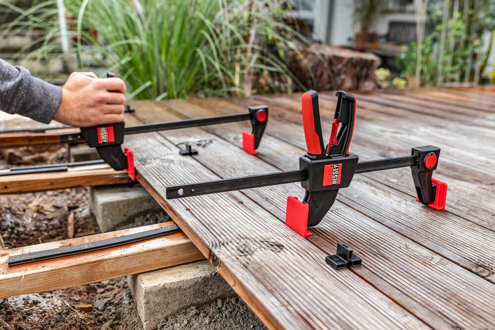 Terasinių lentų montavimo rinkinys BESSEY EZ‑TD