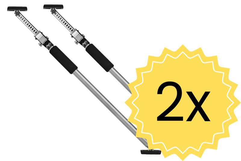 Teleskopinė montavimo atrama BESSEY ST250 Komplektai (2×, 4×, 6×, 8×)