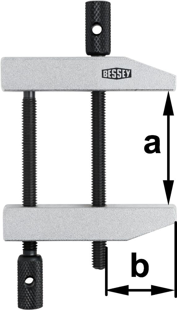 Lygiagretus sraigtinis spaustuvas BESSEY PA