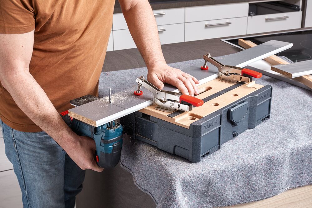 Prispaudiklių rinkinys BESSEY systainer STC-S-MFT