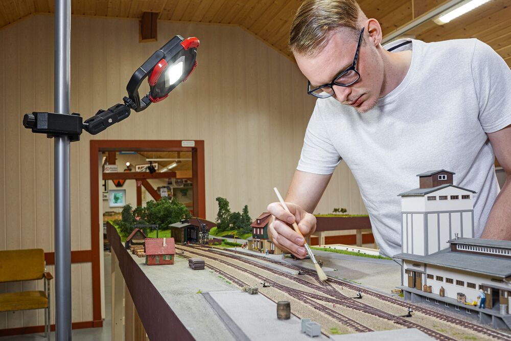 Lazerio laikiklis tvirtinimas prie telespinės atramos BESSEY STE-LH