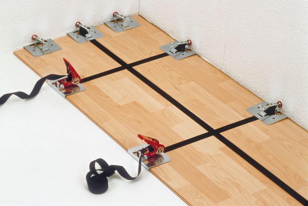 Grindų klojimo ir suveržimo sistema SVH/SVG