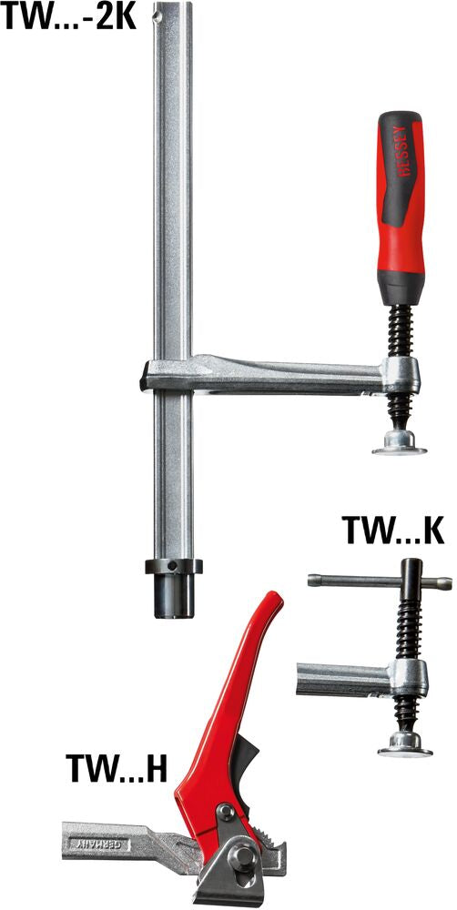 Suvirinimo stalo spaustuvai metalui Bessey TW