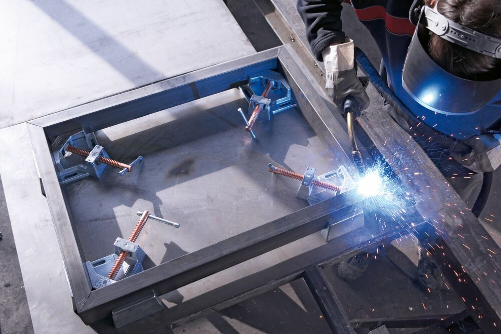 Kampų spaustuvas suvirintojams Bessey WSM