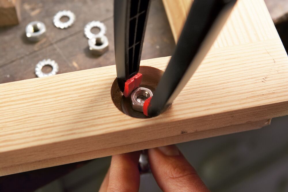 Spyruoklinis spaustuvas BESSEY Clippix XCL