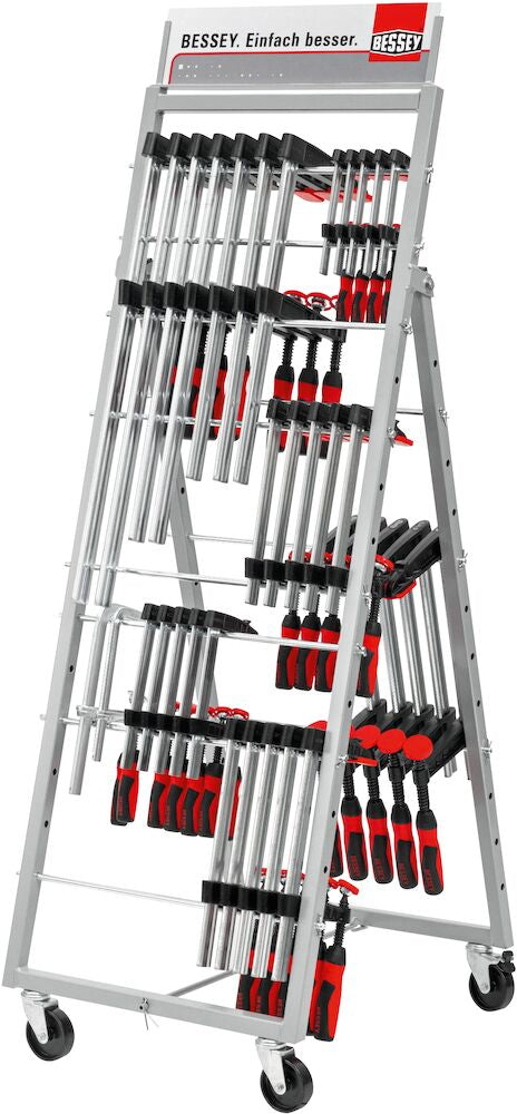 Spaustuvų vežimėlis su ratukais BESSEY ZW1